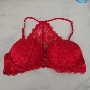 Victoria's Secret Scarlet Lace Bra